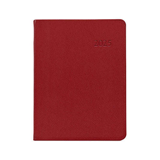 2025 Desk Diary, Red