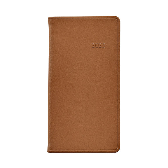 2025 Pocket Diary, British Tan