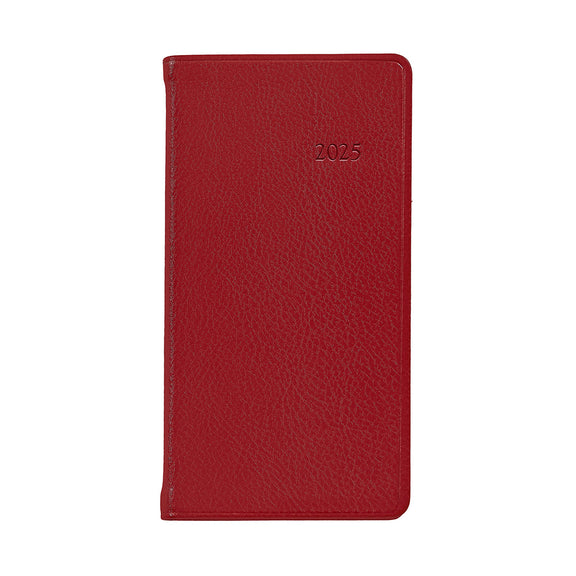 2025 Pocket Diary, Red