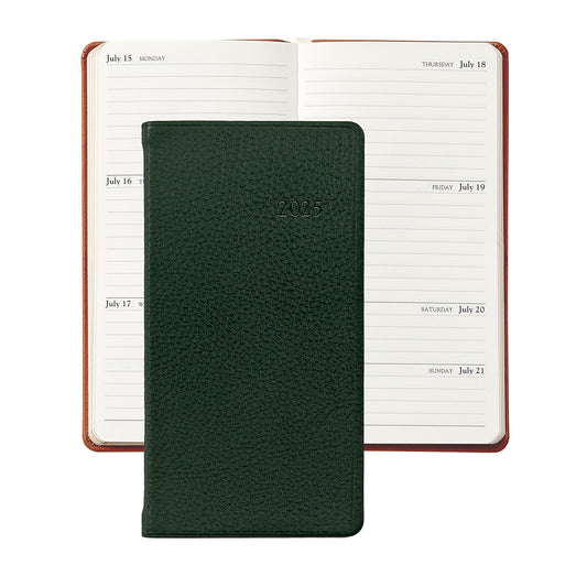 2025 Pocket Diary, Hunter Green