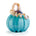 Turquoise Glass Pumpkin