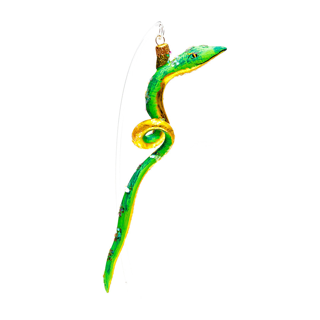 Green Snake Ornament
