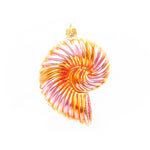 Coral Seashell Ornament