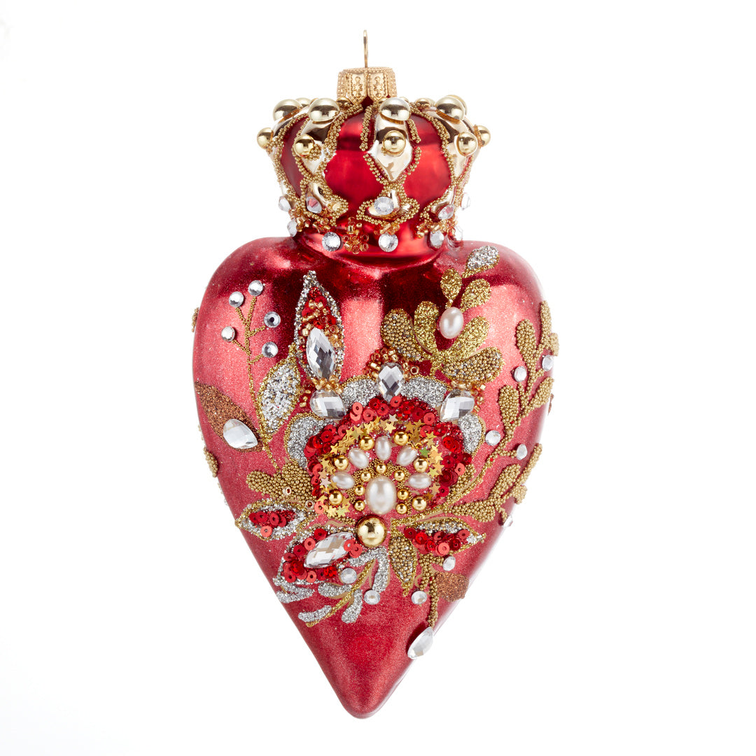Crowned Heart Ornament