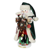 Santa with Cuckoo Clock Nutcracker, 18"