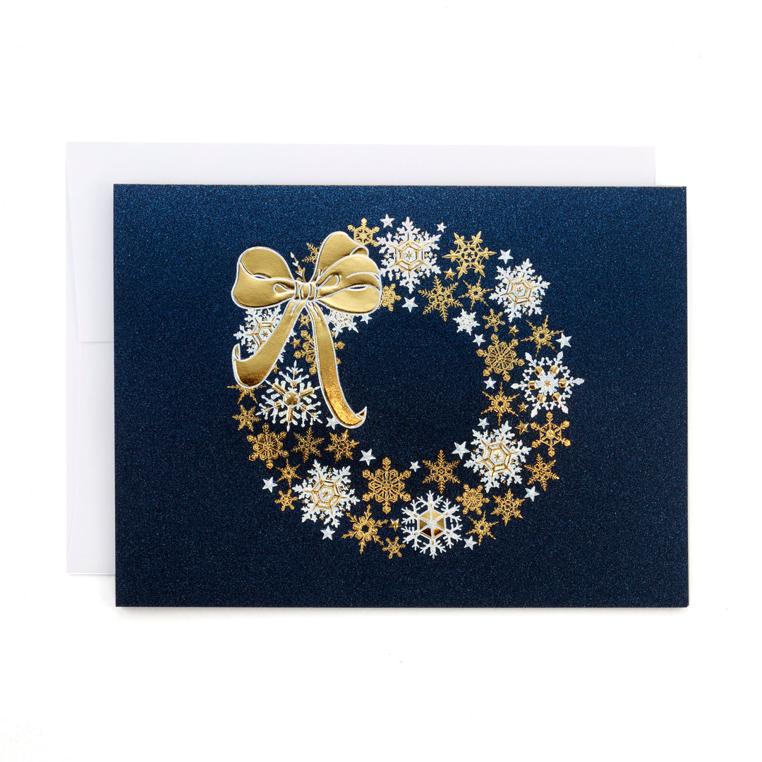 Paula Skene Snowflake Wreath Note Cards, Set of 8