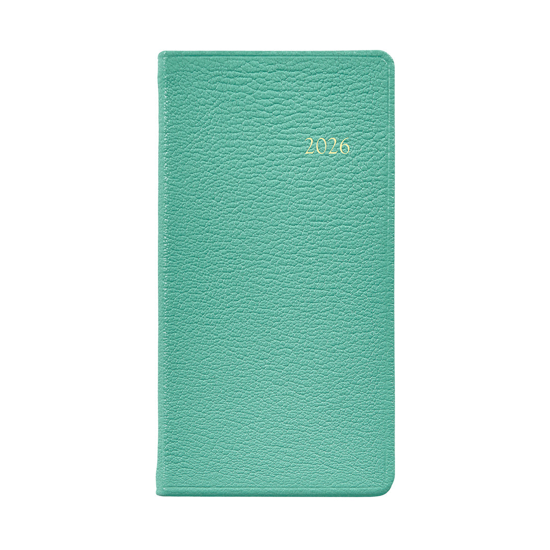 2026 Pocket Diary, Robins Egg Blue