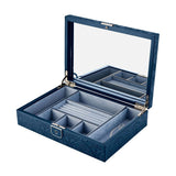 Liberty Navy Jewelry Box