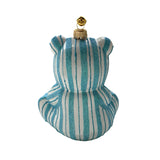 1st Xmas Bear 2026 Ornament, Blue