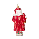 Sleepy Time Santa Ornament