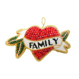 Love Heart Tattoo Ornament