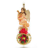 Angel with Flowers Ornament