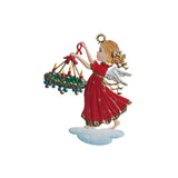 Angel with Advent Wreath Ornament
