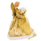 Light-Up Golden Angel Tree Topper