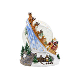 Santa’s Sleigh Ride Snow Globe Musical