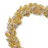 Iridescent Crystal Wreath