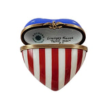 Stars & Stripes Heart Limoges