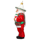 Mexico Santa Ornament