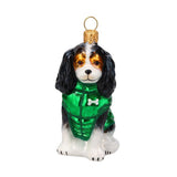 Cavalier Multicolor Puffer Coat Ornament