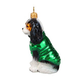 Cavalier Multicolor Puffer Coat Ornament