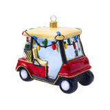 Holiday Golf Cart Ornament