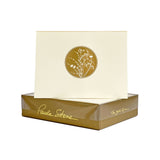 Gold Wildflowers Note Cards, Box of 8