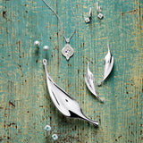 Melrose Earrings in Aquamarines