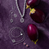 Silver Shou Chain Wrap Bracelet