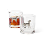 Golden Labrador Double Old-Fashioned Glasses, Set of 2