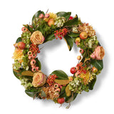 Stowe Dahlia & Hydrangea Wreath
