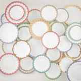 Fish Scale Bread & Butter Plate, Gold