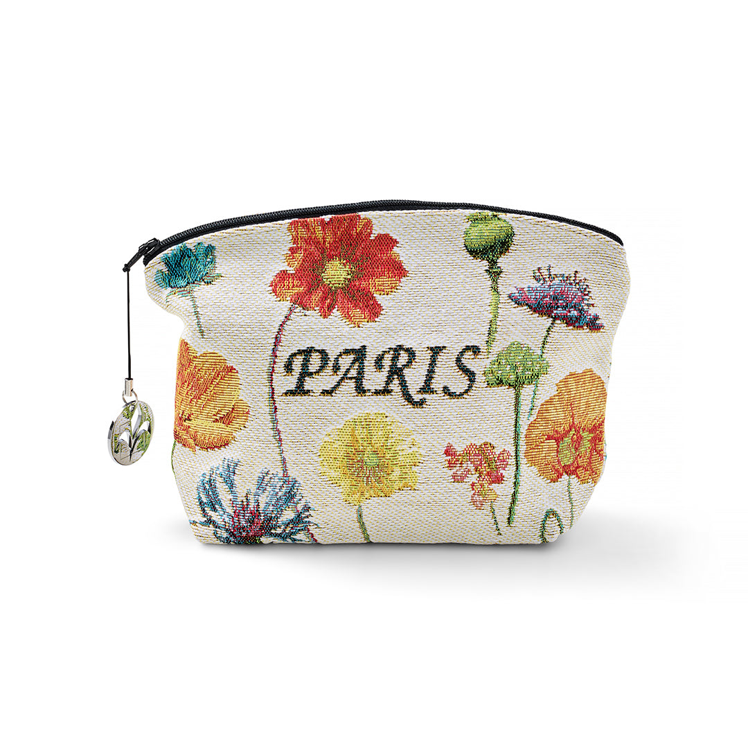 Paris En Fleurs Cosmetic Bag