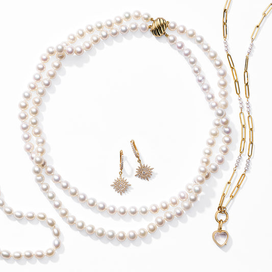 Double-Strand Pearl Necklace