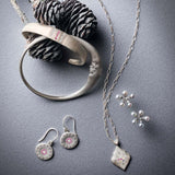 Silver & Ruby Nomad Cuff