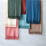 Paris Baby Alpaca Throw, Ivory