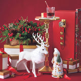 Red Sleigh Bell Leather Door Hanger