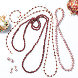 9mm Pink Pearl Earrings