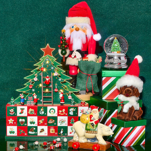 Santa with Gift Sack Nutcracker