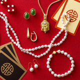 9mm Baroque Pearl Bracelet