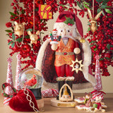 Cardinal Snowglobe