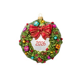 2026 Christmas Wreath Ornament