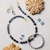 London Blue Topaz Bead Necklace