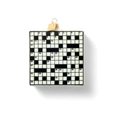 Crossword Puzzle Ornament