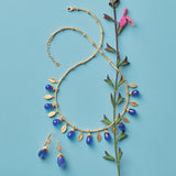 Tanzanite Drop Necklace