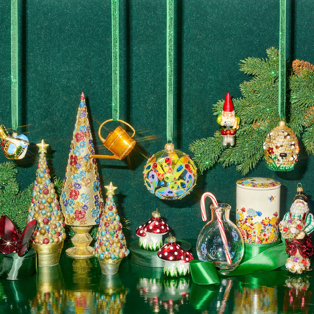 Gold Watering Can Ornament