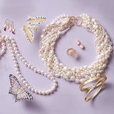 Eight-Strand Baroque Pearl Necklace