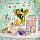 Spring Floral Cascade Egg Ornament