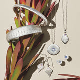 Silver & Sapphire Daydream Cuff