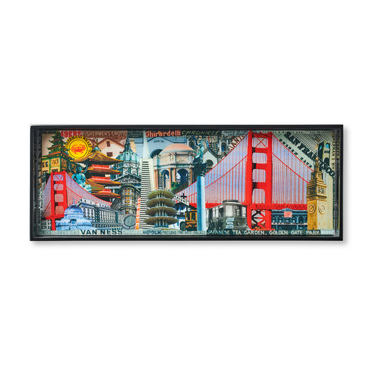 San Francisco Lacquered Bar Tray