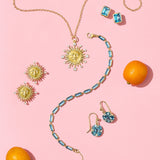 Sunface Pendant Necklace